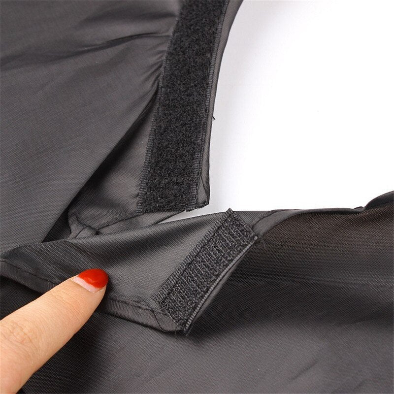 Capa de peluquería para el hogar, para recoger el pelo.