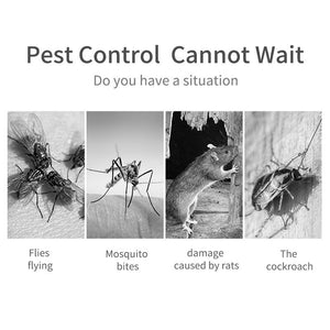 Repelente electrónico de mosquitos, de 5W Dispositivo ultrasónico con enchufe.