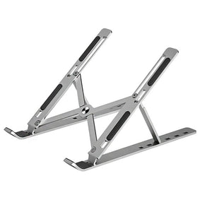 Soporte plegable y ajustable de aluminio para portátil